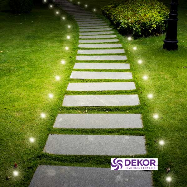 Dekor Yard Dots Installed