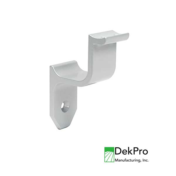 DekPro Prestige ADA Handrail Mid-Rail Bracket - Silver