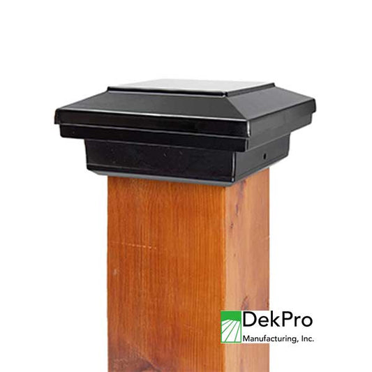 DekPro Effex Plateau Post Caps - Black - The Deck Store USA