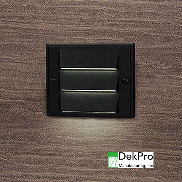 DekPro Effex Louvered Flush Riser Lights – The Deck Store USA