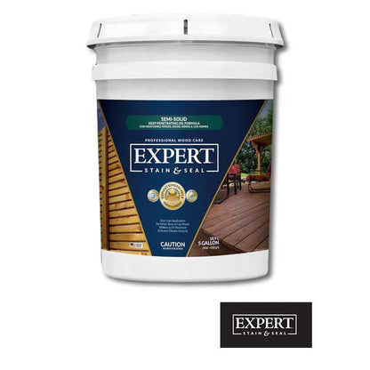Expert Semi-Solid Wood Stain 5 Gallon Bucket at The Deck Store USA