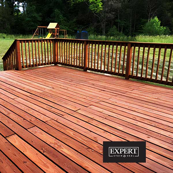 Expert Semi-Solid Wood Stain Auburn Deck - The Deck Store USA