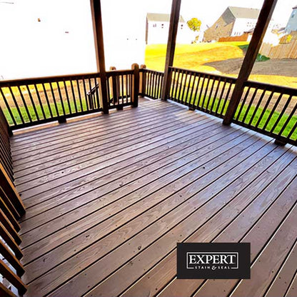 Expert Semi-Solid Wood Stain Chocolate Deck - The Deck Store USA