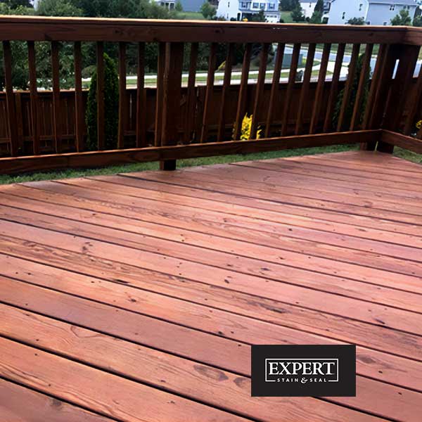 Expert Semi-Solid Wood Stain Palomino Deck - The Deck Store USA