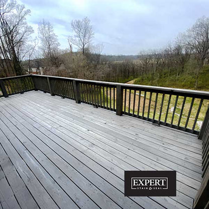 Expert Semi-Solid Wood Stain Slate Gray Deck - The Deck Store USA