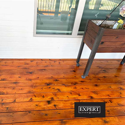 Expert Semi-Transparent Wood Stain Sequoia Deck - The Deck Store USA
