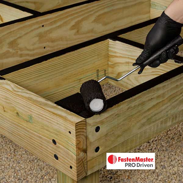FastenMaster Deck Frame Coating Apply To Posts