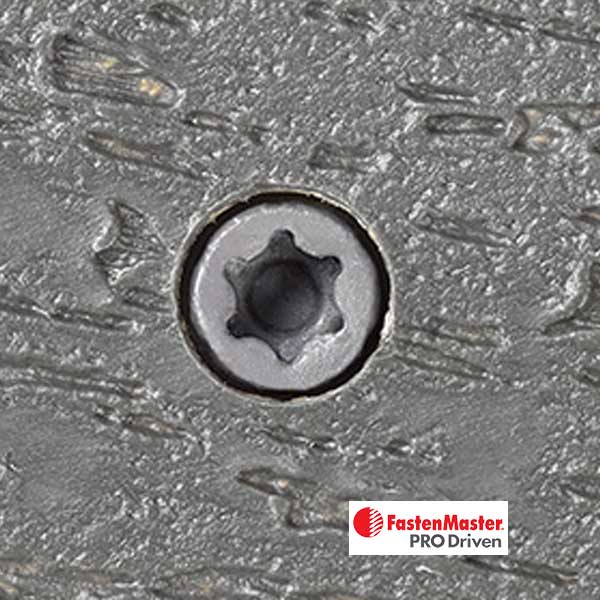 Trapease Dark Gray Color Match Deck Screw