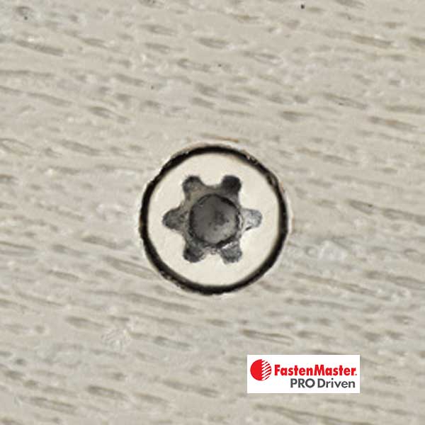 Trapease Ivory Color Match Deck Screw