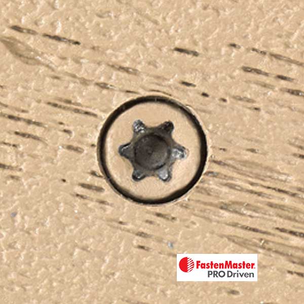 Trapease Tan Color Match Deck Screw