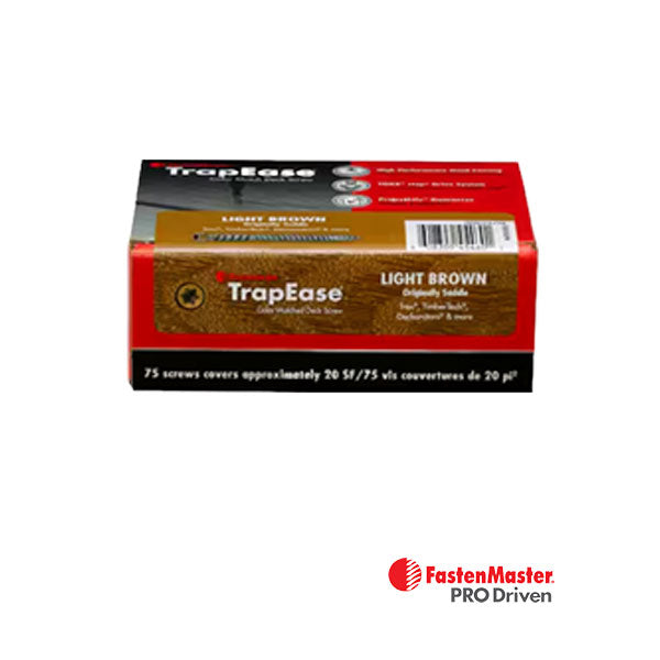 Trapease 75ct Color Match Deck Screws at The Deck Store USA