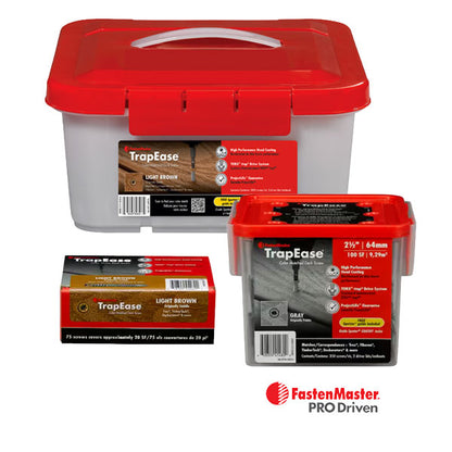 Trapease Color Match Deck Screws at The Deck Store USA