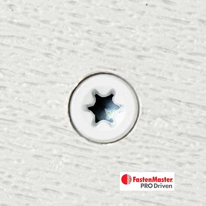 FastenMaster White Trapease Fascia Screw - The Deck Store USA