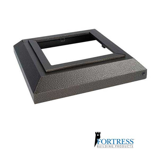 Fortress Accents Post Base Covers - Antique Bronze - The Deck Store USA