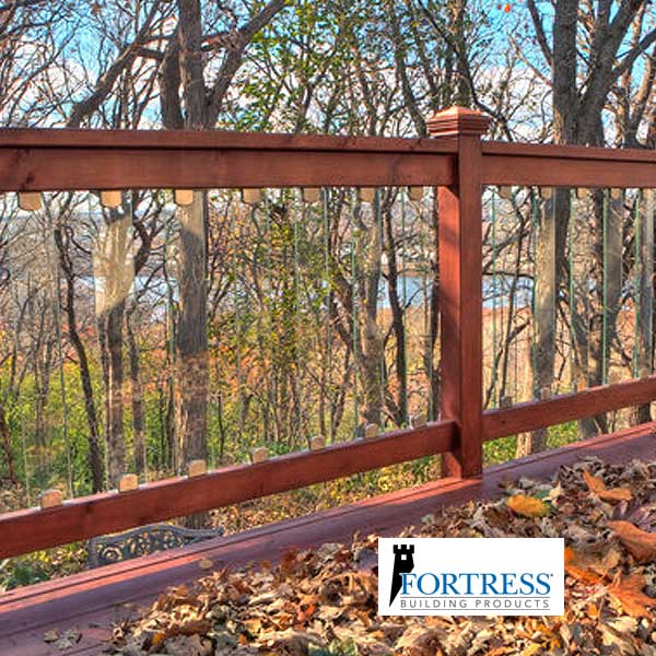 Fortress Pure View Glass Balusters Installed With Clips - The Deck Store USA