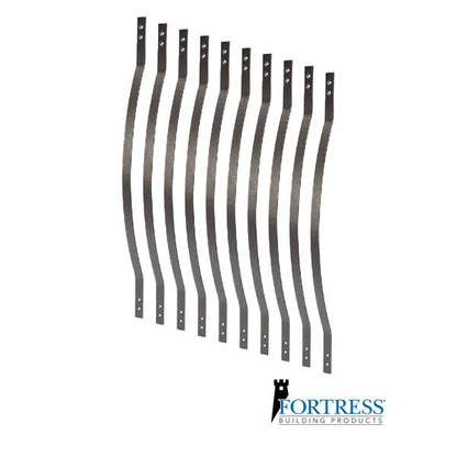 Fortress Vienna Bow Face Mount Balusters at The Deck Store USA