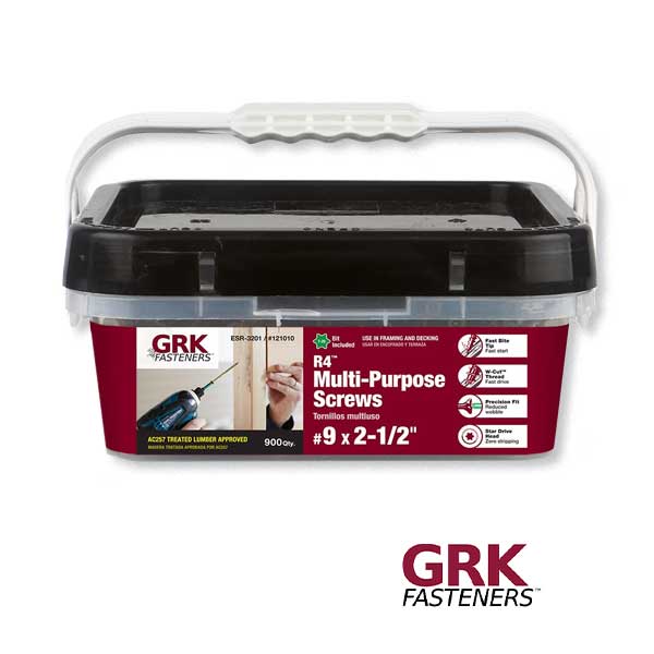 GRK R4 Multi-Purpose Screws XL Bucket