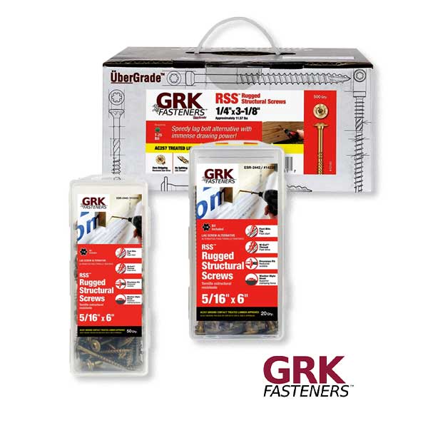 GRK RSS Rugged Structural Screws