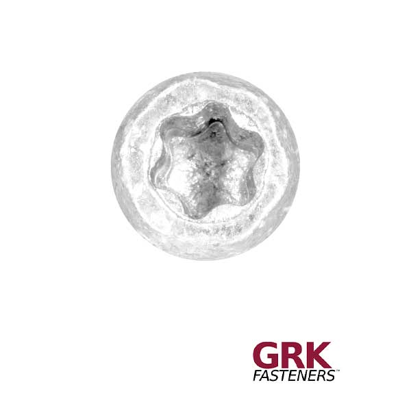 GRK White RT Composite Trim Head Screw Head