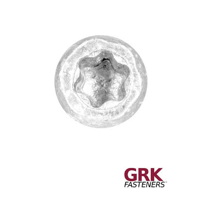 GRK White RT Composite Trim Head Screw Head