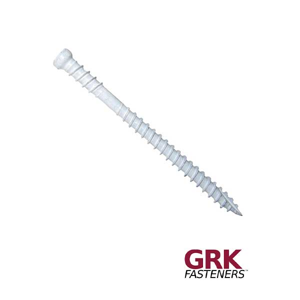 GRK White RT Composite Trim Head Screw