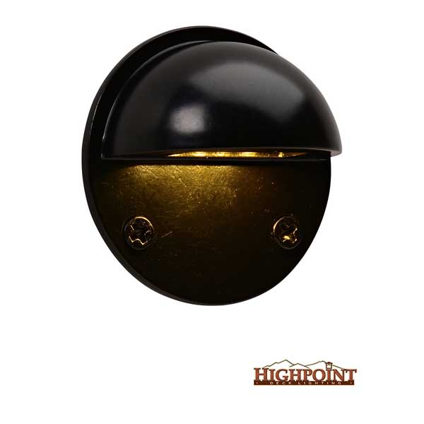 Highpoint Endurance Mini Eyeball Rail Lights - Black - The Deck Store USA