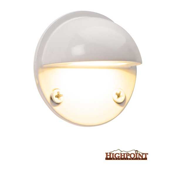 Highpoint Endurance Mini Eyeball Rail Lights - White - The Deck Store USA
