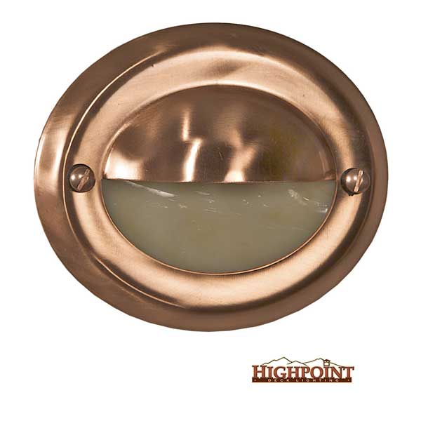 Highpoint Estes Recessed Step Lights - Copper - The Deck Store USA