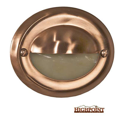 Highpoint Estes Recessed Step Lights - Copper - The Deck Store USA