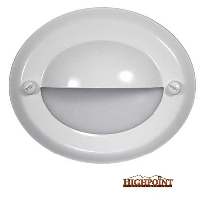 Highpoint Estes Recessed Step Lights - White - The Deck Store USA