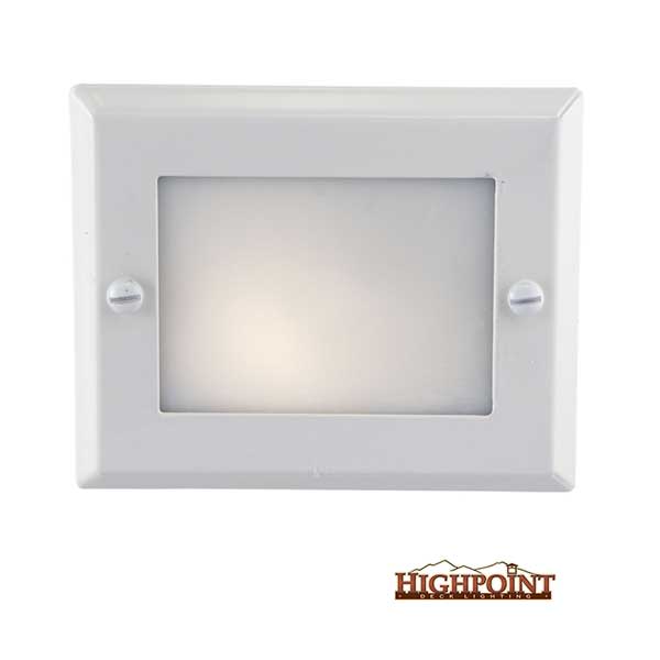 Highpoint Genesis Recessed Step Lights - White - The Deck Store USA