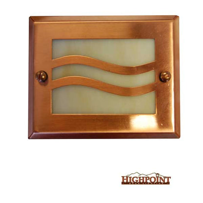 Highpoint Lake Powell Recessed Step Lights - Copper - The Deck Store USA