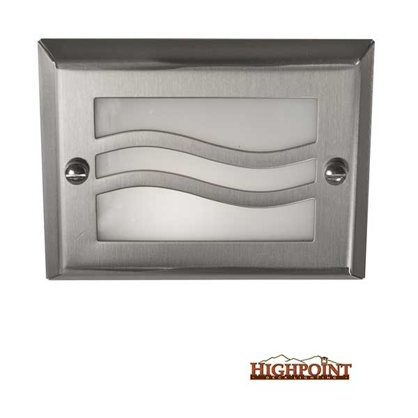 Highpoint Lake Powell Recessed Step Lights - Stainless - The Deck Store USA