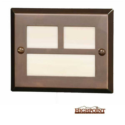 Highpoint Mt. Evans Recessed Step Lights - Antique Bronze - The Deck Store USA