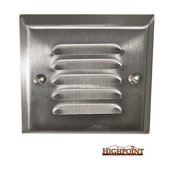 Highpoint Yellowstone Recessed Step Lights - Stainless - The Deck Store USA