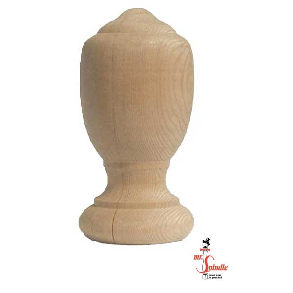 Mr. Spindle Jamestown 4" Finials at The Deck Store USA