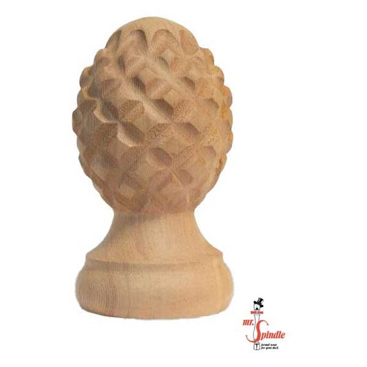 Mr. Spindle Pineapple 4" Finials at The Deck Store USA