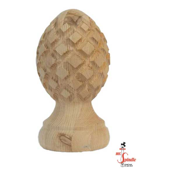 Mr. Spindle Pineapple 6" Finials at The Deck Store USA