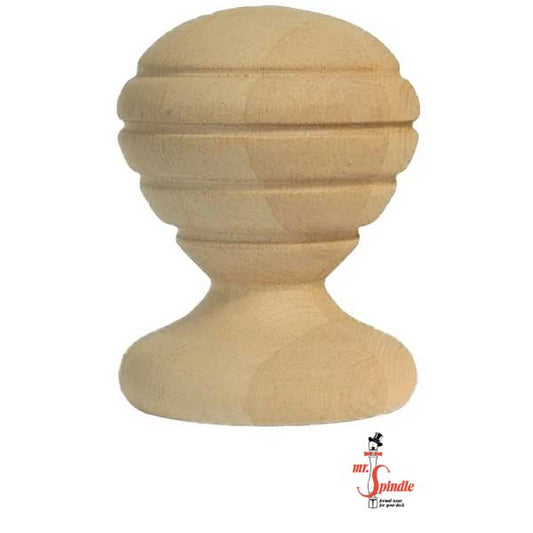 Mr. Spindle Beehive Finials at The Deck Store USA