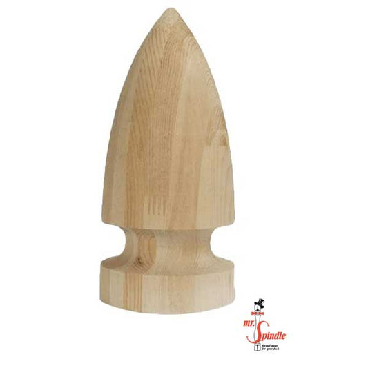 Mr. Spindle Bishop Finials at The Deck Store USA