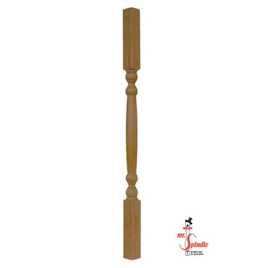 Cedar Contemporary Balusters at The Deck Store USA