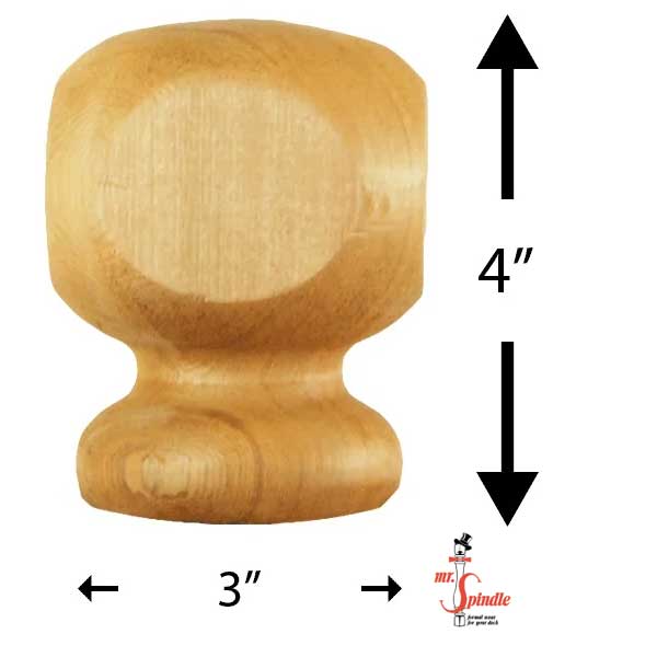 Contemporary Finial Measurements At The Deck Store USA