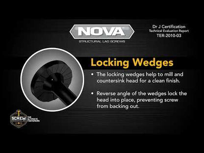 Screw Products NOVA Structural Lag Screws