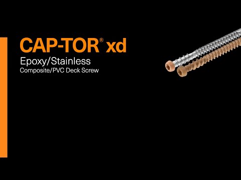 Deckorators Cap-Tor xd Deck Screws - The Deck Store USA