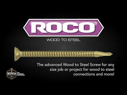Screw Products ROCO Wood To Metal Screws