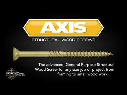 Screw Products AXIS Exterior Structural Wood Screws