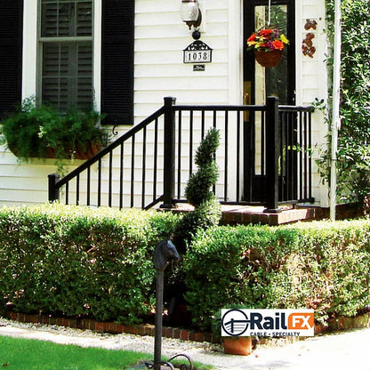 RailFX Oasis Stair Picket Rail Installed