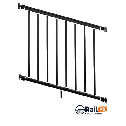 RailFX Oasis Stair Picket Rail Kit