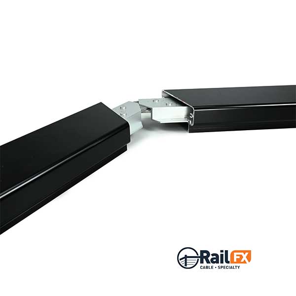 RailFX Series 200 Universal Multi-Angle Splice Installed at The Deck Store USA