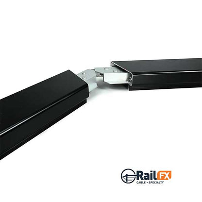 RailFX Series 200 Universal Multi-Angle Splice Installed at The Deck Store USA